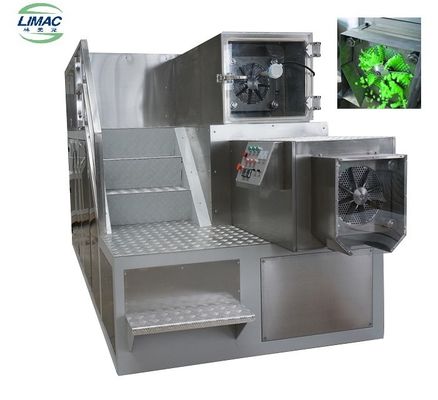 5.5 7.5 KW Duplex Single-Worm Refiner Machine για την παραγωγή σαπουνιού υγείας