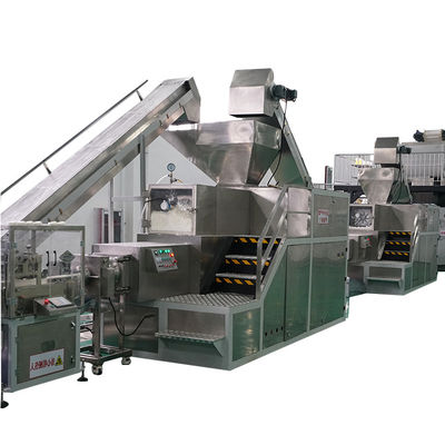 Τεχνική υποστήριξη βίντεο 500-2000KG / H πλήρης αυτόματη μηχανή παραγωγής σαπουνιού