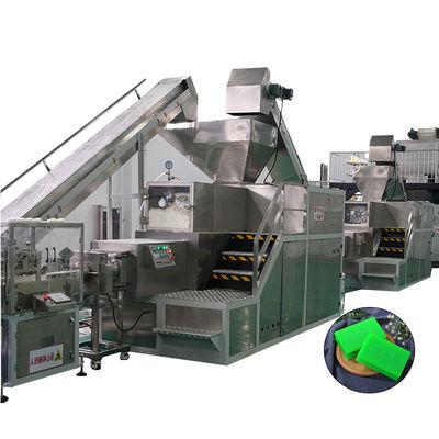 500-2000 kg/h Μηχανή παραγωγής σαπουνιού με λειτουργία κοπής σαπουνιού