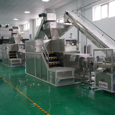 Πλήρως αυτόματη τουαλέτα 2000 kg/ώρα Μηχανή παραγωγής σαπουνιού δύο χρωμάτων