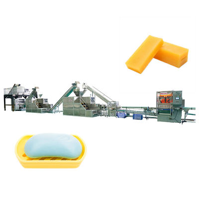 Πλήρως αυτόματη τουαλέτα 2000 kg/ώρα Μηχανή παραγωγής σαπουνιού δύο χρωμάτων