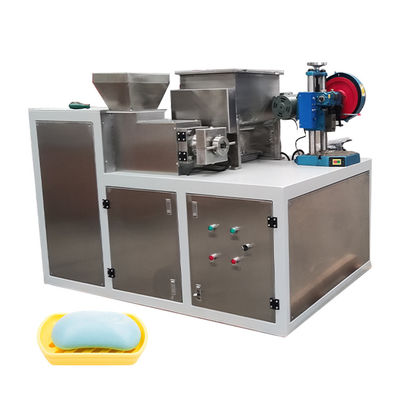 100-300kg/H Μηχανή Σχηματισμού Σαπουνιού Με 10kg/Batch Mixer 150mm Διαμέτρου Plodder