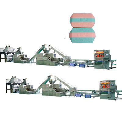 2000kg/h Ικανότητα Πλήρως αυτόματη μηχανή κατασκευής σαπουνιού για τουαλέτες
