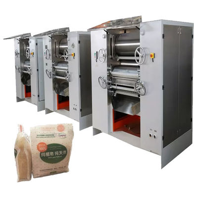 3000 KG ανά ώρα Πλήρως αυτόματη βιομηχανική μηχανή τριών κυλίνδρων Τρίπλων κυλίνδρων