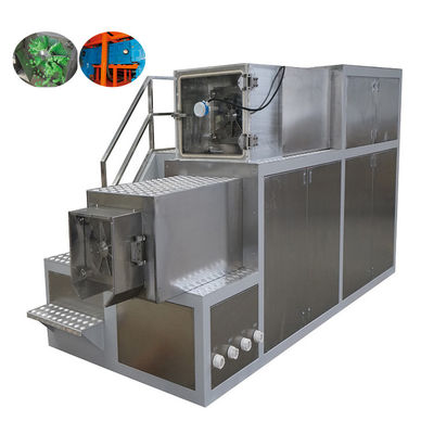 5.5 7.5 KW Duplex Single-Worm Refiner Machine για την παραγωγή σαπουνιού υγείας