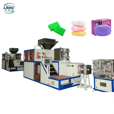 5.5 7.5 KW Duplex Single-Worm Refiner Machine για την παραγωγή σαπουνιού υγείας