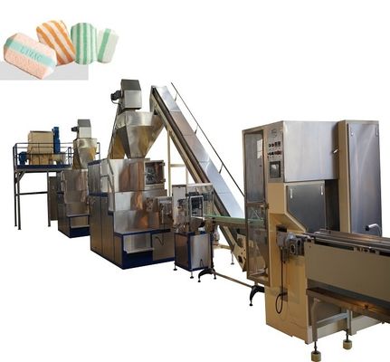 500-2000 kg/h Μηχανή παραγωγής σαπουνιού με λειτουργία κοπής σαπουνιού